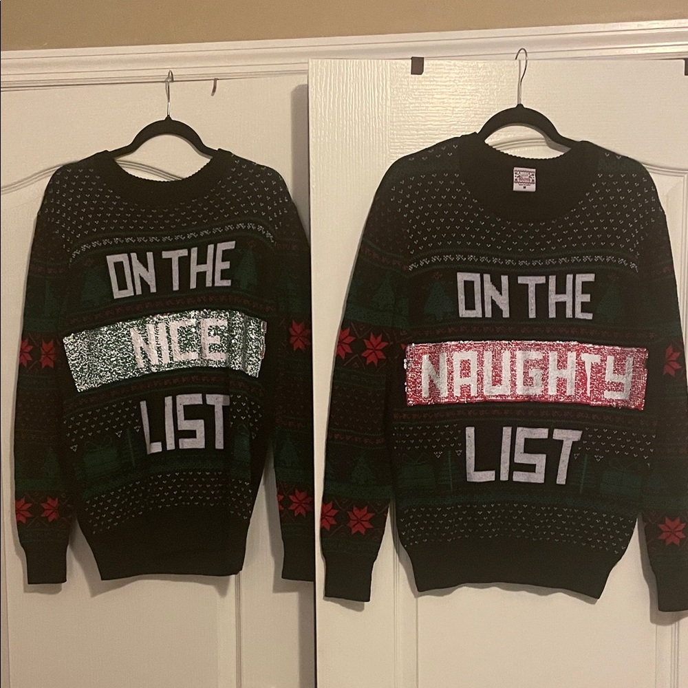 Couples Holiday Sweaters